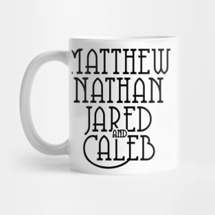 Matthew Nathan Jared & Caleb Mug